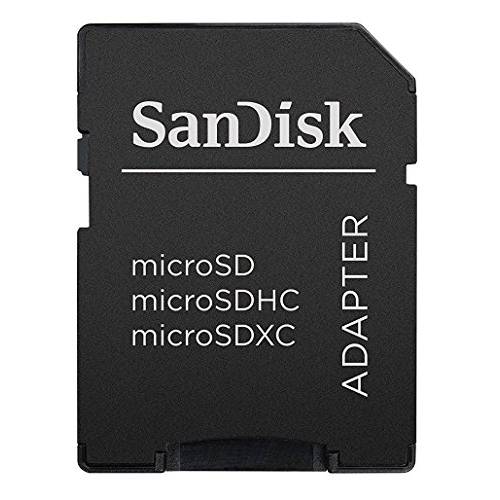 SanDisk 마이크로SD to SD 메모리 카드 어댑터 MICROSD-Adapter 블랙