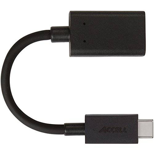Accell USB-C to HDMI 어댑터 - USB 3.1 Type-C to HDMI 2.0 Active 어댑터 - 4K UHD @60Hz - 벼락 3 호환가능한 지지 DisplayPort,DP Alt 모드