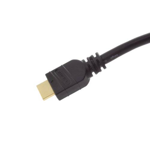 Tartan 28 AWG 고속 HDMI 케이블 with Ethernet, Black, 1 Foot