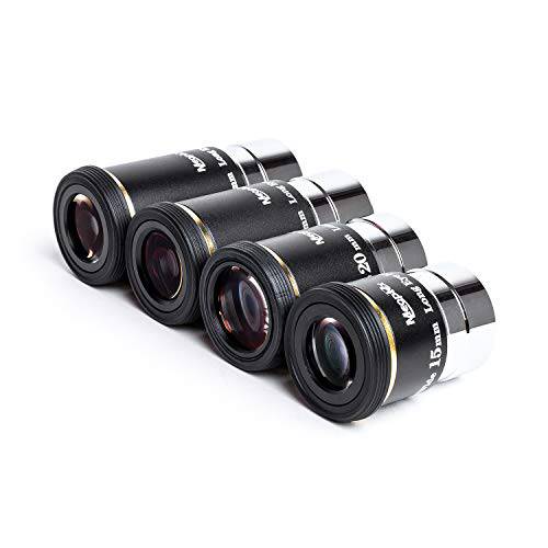 MEOPTEX 1.25 6mm 9mm 15mm 20mm 66-Degree 초광각, 울트라와이드 앵글 접안렌즈 for 텔레스코프 (20mm)