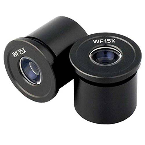 AmScope EP15X305 Pair of WF15X 현미경 접안경 (30.5mm)