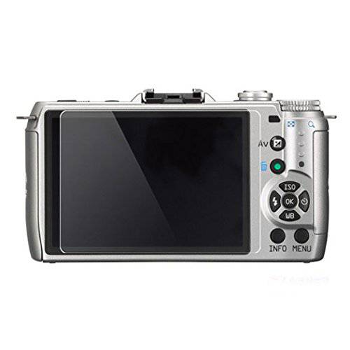 Q7 카메라 화면보호필름, 액정보호필름, BolinUS 0.3mm LCD 옵티컬, Optical 9H 하드 강화 2 Pack Anti-Scratch 글래스 화면보호필름, 액정보호필름 스킨 필름 for Pentax Q7 카메라