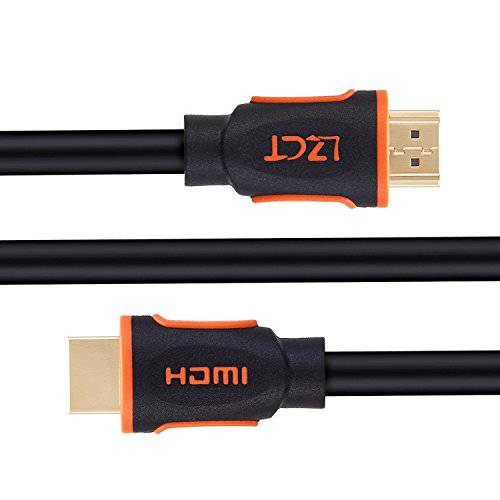 4K 고속 HDMI 케이블 10FT with 랜포트 LZCT HDMI 케이블 V2.0 지원 4K@60Hz 울트라 HD 2160P 3D ARC HDR (Length from 3’ to 125’) 이중 컬러 Mould