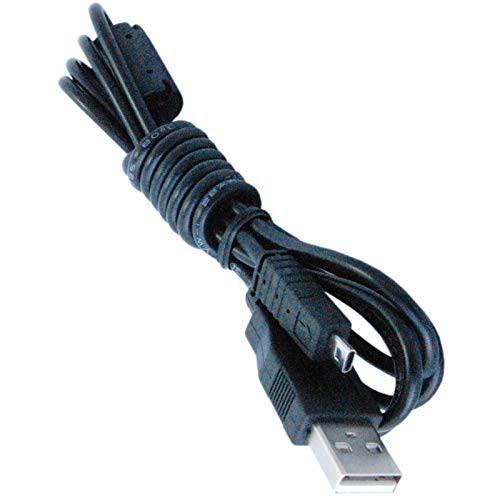 HQRP USB Data 전송 케이블 fits 소니 Alpha A70 A100 A200 A300 A330 A350 A450 A850 A700 A900 DSLR 디지털 카메라 케이블