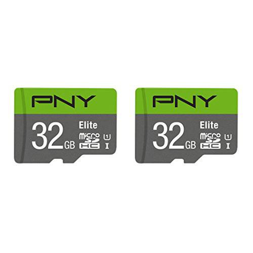 PNY 32GB 2-Pack Elite 마이크로SD 카드 ? P-SDU32X2U185EL-GE