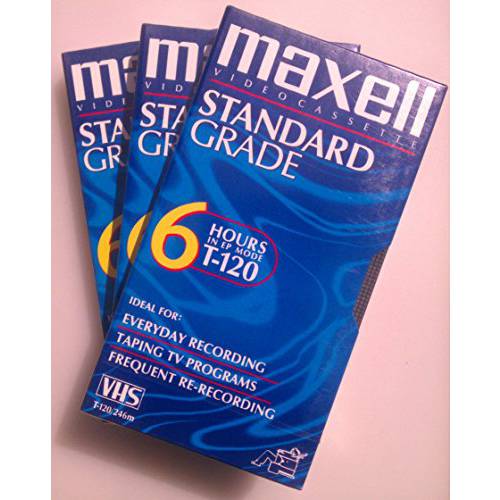 Maxell T-120 STD - 표준 Grade Videocassette
