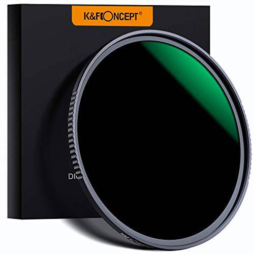 K&F Concept 95mm ND1000 (10 Stop) ND 렌즈 필터, Fixed 중성 농도 필터 HD 18 레이어 슈퍼 슬림 Multi-Coated 글래스 Nano-X MRC Series for 카메라 렌즈