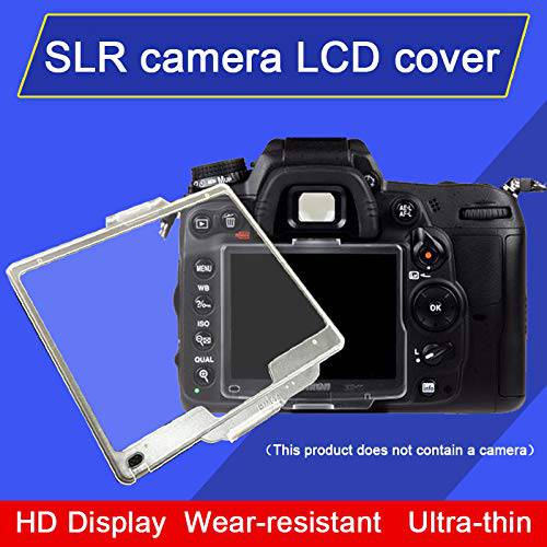 D80 스크린 보호 커버for Nikon D80 SLR 카메라 [for BM-7], WH1916 Transparent ABS 화면보호필름, 액정보호필름 for nikon d80