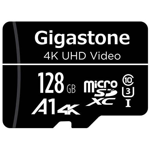 Gigastone 128GB 마이크로 SD 카드 4K UHD 비디오 감시 보안 캠 액션 캠 드론 PROFESSIONAL 95MB S Micro SDXC UHS-I A1 Class 10