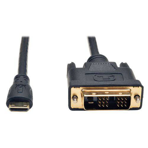 Tripp Lite 미니 HDMI to DVI 케이블, 디지털 모니터 어댑터 케이블 (Mini HDMI to DVI-D M/ M) 6-ft. 6’ (P566-006-MINI)