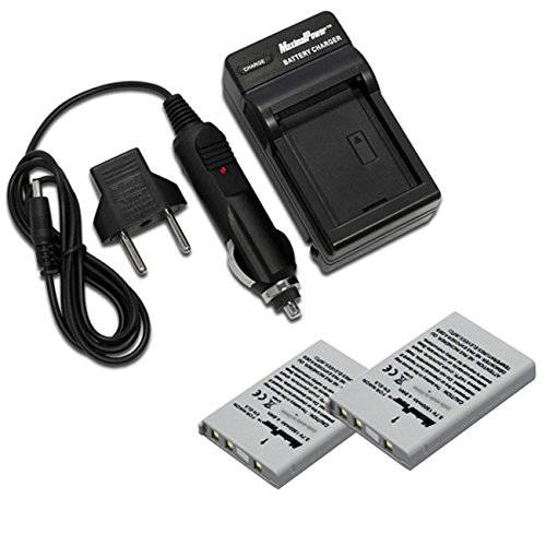 Maximal 파워 FC500 NIK ENEL5+ DB NIK EN-EL5x2 Wall/ Car/ USB 카메라 배터리 충전 with 2 Piece Batteries (Black)