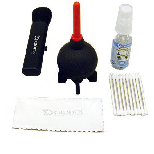Giottos KIT-1001 라지 클리닝 Kit with Small 로켓 블래스터 (Black)
