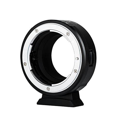 VILTROX NF-FX1 렌즈 마운트 어댑터 수동 포커스 for Nikon G& D-Mount Series 렌즈 to 후지 X-Mount 미러리스 카메라 with 조절가능 조리개