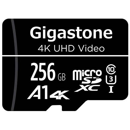 Gigastone 256GB 마이크로 SD 카드 4K UHD 비디오 감시 보안 캠 액션 캠 드론 PROFESSIONAL 100MB S Micro SDXC UHS-I A1 Class 10