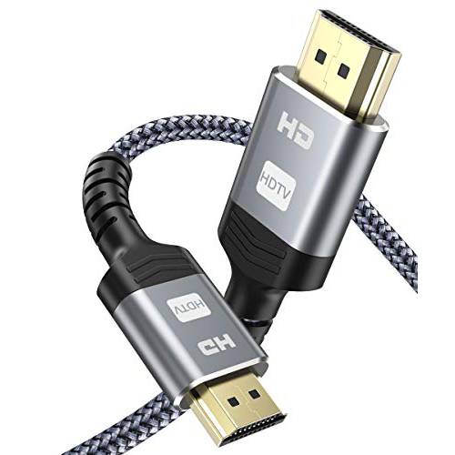 고속 HDMI 2.0 케이블 25FT AGPtek 고속 18Gbps HDMI 2.0 Braided HDMI 케이블 호환가능한 4K HDR HDCP 2.2 영상 4K UHD 2160p HD 1080p 3D -Playstation 3 넷플릭스 LG 삼성 ect