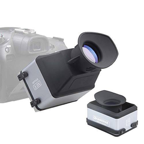 Kamerar CVF-1 접이식,접을수있는 LCD 뷰파인더 3X 확대경,돋보기 for 3.0 and 3.2 DSRL 카메라 LCD 스크린 for 캐논, Nikon, Pentax, 소니 DSLR