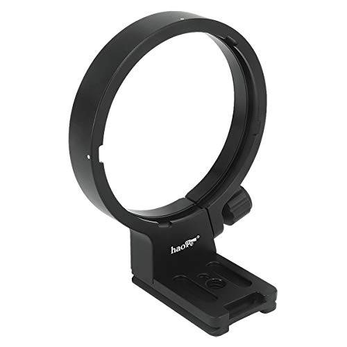 Haoge  렌즈 쇄골,어꺠 Foot 삼각대 마운트 링 소켓 for Sigma 50-500mm f4.5-6.3 f4-6.3, 80-400mm f4.5-5.6 EX, 120-300mm f2.8 EX, 120-400mm f4.5-5.6, 150-500mm f5-6.3 렌즈 built-in Arca Plate 교체용 TS-31