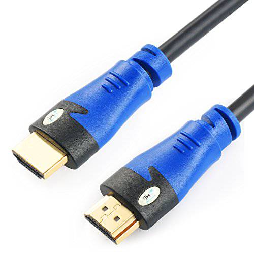HDMI 케이블, SHD HDMI 2.0 고속 HDMI 케이블 UHD 18Gbps 24AWG 지원 4K 3D 1080P 랜포트 오디오 리턴 CL3 Rated 금도금 Connectors-50Feet