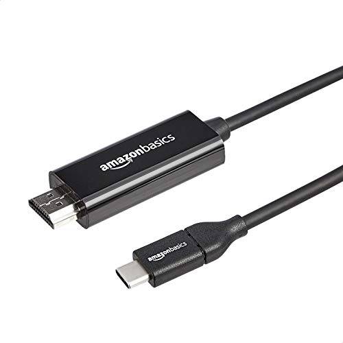 AmazonBasics USB-C to HDMI 케이블 어댑터 (썬더볼트 3 호환가능한) 4K@30Hz - 6-Foot