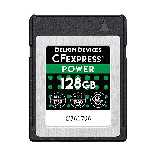 Delkin  디바이스 128GB 파워 CFexpress 타입 B 메모리 카드 (DCFX1-128)