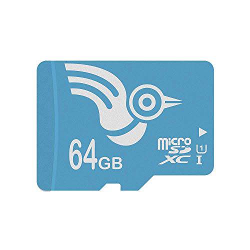 ADROITLARK 고속 64GB 미니 SD Cards Class 10 마이크로SD 메모리 Cards for 고 프로 태블릿, 태블릿PC 스마트폰 카메라 블랙박스 with Adapter(U1 64GB)