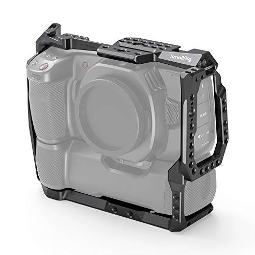 SMALLRIG BMPCC 4K& 6K 케이지 for for Blackmagic Design 포켓,미니,휴대용 시네마 카메라 4K& 6K with 배터리 그립 Attached - 2765