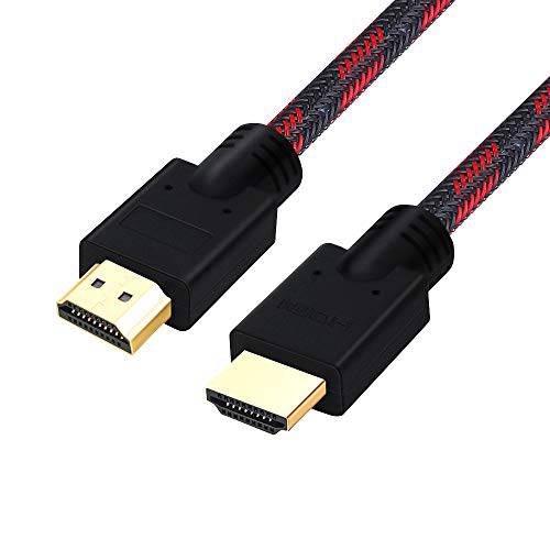 SHULIANCABLE HDMI 케이블, support 1080p, UHD, FHD, 3D, 랜포트, 오디오 리턴 Channel for 파이어 TVHDTV/ 엑스박스/ PS3 (10Ft/ 3M)