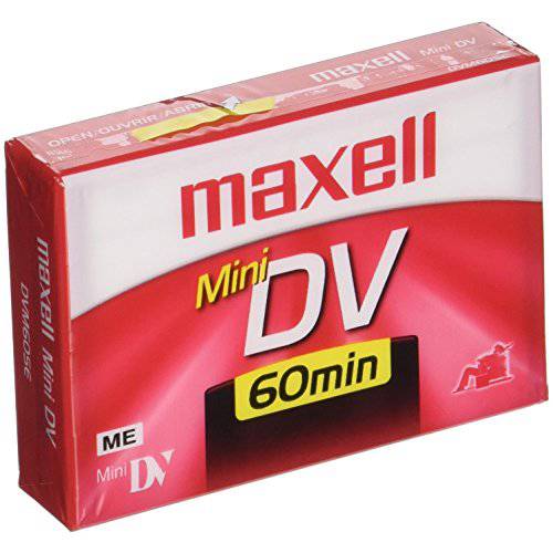Maxell 298012 Advanced 디지털 픽쳐 테크놀로지 60 Minute 레코딩 SPmode 시간 미니 DVD 카세트