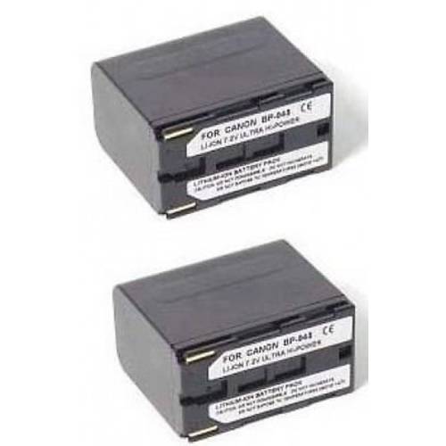 Two 2 Batteries for 캐논 캐논 BP-945 BP-950 BP-970 BP-955 BP-955G BP-975
