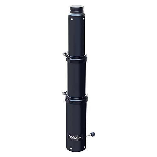 PROAIM Bull 접이식 Bazooka 47-86cm/ 1834” 즉각적인 높이 조정 - Gas 볼륨 Riser, 유로/ Elemac 마운트, Payload: 20-45kg/ 44-99lb | for 시네마 Dolly| for 레드 Arri 캐논 Nikon 카메라 (BZ-BUL