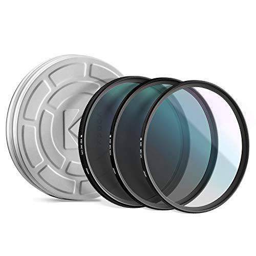 KODAK 52mm 필터 세트 팩 of 3 프리미엄 UV, CPL& ND4 필터 다양한 Photo-Enhancing 효과, 흡수 Atmospheric Haze, 감소 글레어& Prevent Overexposure, 슬림, Multi-Coated 글래스&  미니 가이드