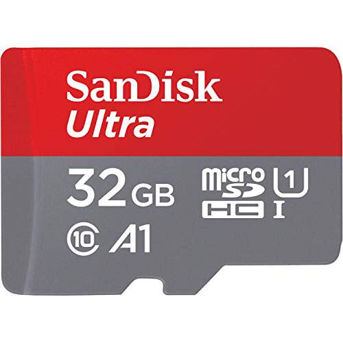 SanDisk 32GB 2-Pack 울트라 microSDHC UHS-I 메모리 카드 (2x32GB) - SDSQUA4-032G-GN6MT