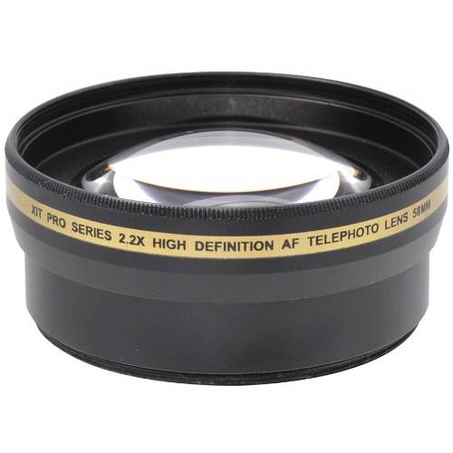 Xit XT2X58 58mm 2.2x 망원 렌즈 (블랙)