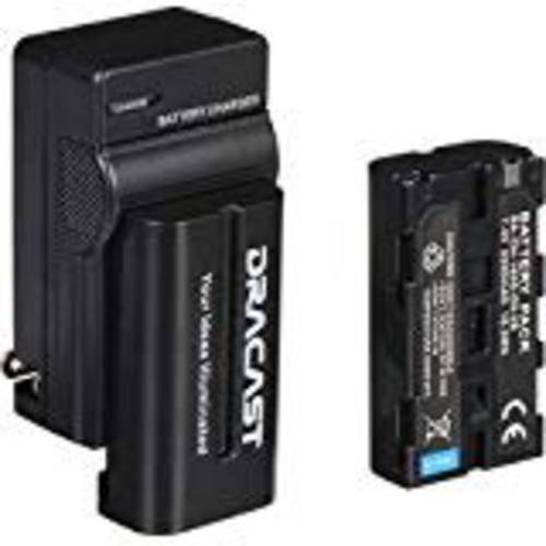 Dracast 2X NP-F 2200mAh 배터리 and 충전기 키트
