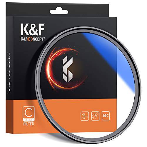 K& F Concept 82mm MC UV 프로텍트 필터 슬림 프레임 Multi-Resistant 코팅 카메라 렌즈