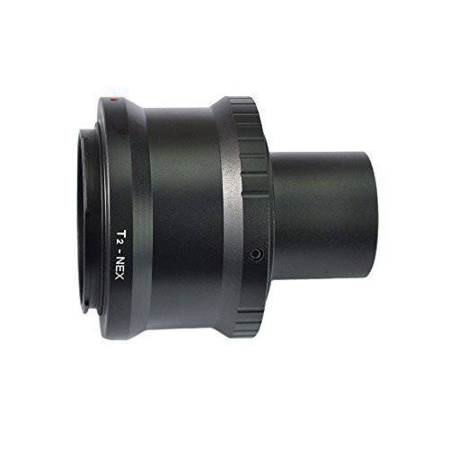Gosky T-Ring and M42 to 1.25 텔레스코프 어댑터 (T-Mount) 소니 NEX 카메라 (Fits NEX-3 NEX-5 NEX-6 NEX-7 etc)