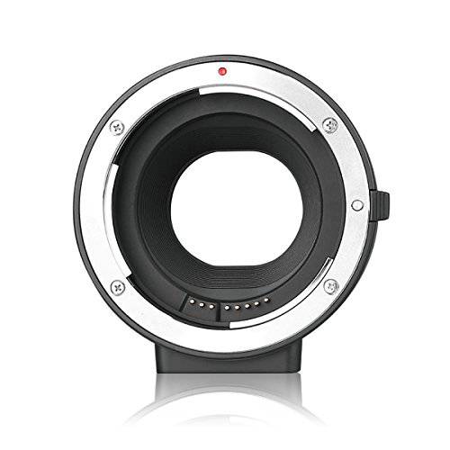 MEKE  렌즈 어댑터 EF-EOS M Auto-Focus 렌즈 컨버터, 변환기 캐논 EF/ EF-S 렌즈 to 캐논 EOS-M 미러리스 카메라 M1, M2, M3, M6II, M50, M100, M200