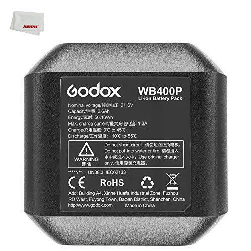 GODOX WB400P AD400Pro 21.6V/ 2600mAh Lithium-ion 배터리 팩 GODOX AD400Pro 아웃도어 플래시 손전등, 플래시 라이트 라이트