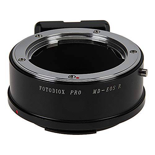 Fotodiox  프로 렌즈 마운트 어댑터 호환가능한 미놀타 Rokkor (SR/ MD/ MC) SLR 렌즈 to 캐논 RF (EOS-R) 마운트 미러리스 카메라 Bodies