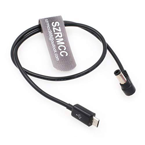 SZRMCC DC 2.1 to 마이크로 USB 파워 케이블 Tilta Nucleus 소형 무선 팔로우 포커스 모터