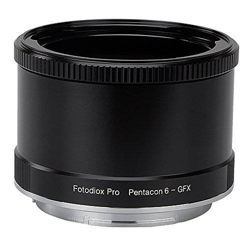 Fotodiox 프로 렌즈 마운트 어댑터 Pentacon 6 (Kiev 60) SLR 렌즈 to GFX 50S G-Mount 미디엄 포맷 미러리스 카메라