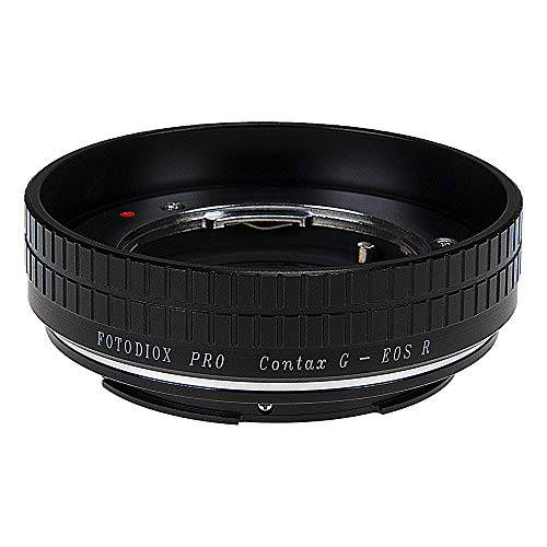 Fotodiox 프로 렌즈 마운트 어댑터 호환가능한 콘탁스 G SLR 렌즈 to 캐논 RF (EOS-R) 마운트 미러리스 카메라 Bodies