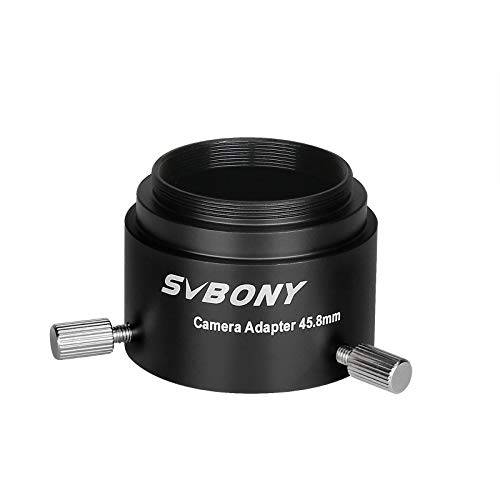 SVBONY SV186 범용 T2 카메라 포토 어댑터 텔레스코프 스포팅 스코프 접안경 어댑터 OD 45.8mm