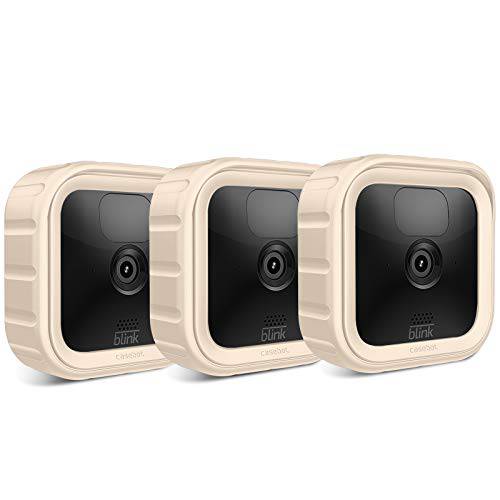 CaseBot 실리콘 스킨 All-New Blink 2020 카메라 -（3 팩） 프리미엄 실리콘 UV 내후성 보호 and Camouflaged 케이스 커버 All-New Blink 홈 세큐리티 Out