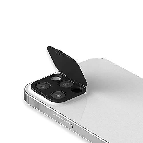 카메라 렌즈 커버 보호자 호환가능한 아이폰 x12 프로, Anti-Spying, 카메라 렌즈 보호 Protecting 프라이버시 and Securtiy（Black）