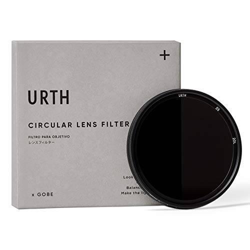 Urth x Gobe 55mm ND8-128 (3-7 스탑) 가변 ND 렌즈 필터 (플러스+ )