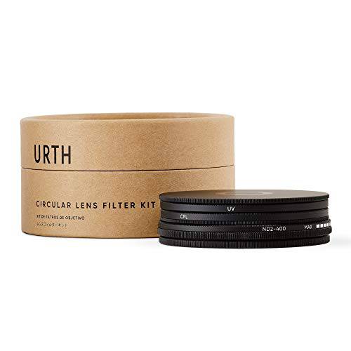 Urth x Gobe 43mm UV, 원형 편광판 (CPL), ND2-400 렌즈 필터 키트