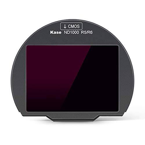 Kase Clip-in 필터 ND1000 10 스탑 전용 캐논 EOS R5 R6 카메라
