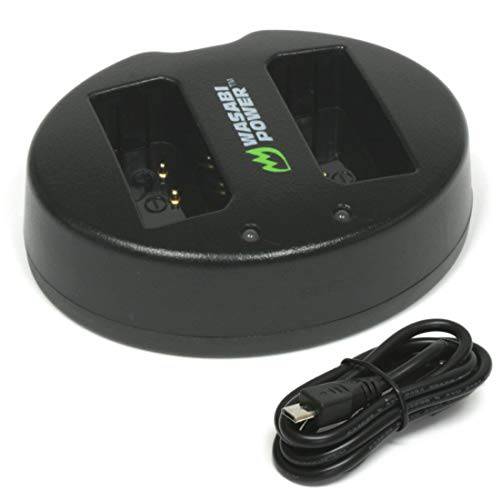 와사비 파워 듀얼 USB 배터리 충전기 캐논 LP-E10, LC-E10