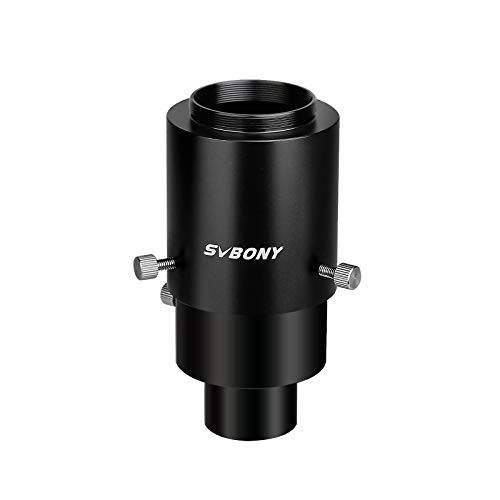 SVBONY SV187 가변 범용 카메라 어댑터, 지원 맥스 46mm 외부 직경 접안렌즈, SLR DSLR 카메라 and 접안렌즈 투사 사진촬영용